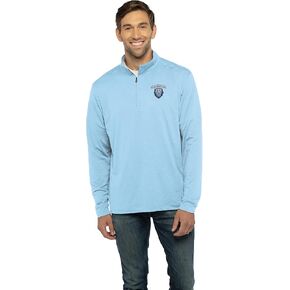 Vantage Apparel Men's Standard Collegiate Premium Lightweight Stretchy Team Color 1/4 Zip Pullover in Saudi Arabia