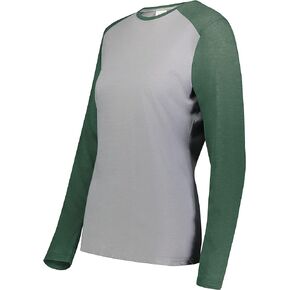 Augusta Sportswear Women's Ladies Gameday Vintage Long Sleeve Tee