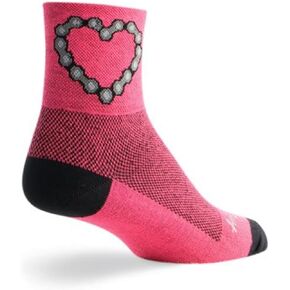 SockGuy Chain Luv Classic Cycling Socks