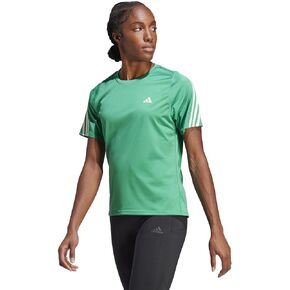 adidas Women's Icon 3-Stripes Low Carbon Running T-Shirt