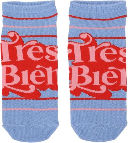 Bioworld Emily in Paris Mixed Quotes Adult Ankle Socks (Pack of 5) in Saudi Arabia