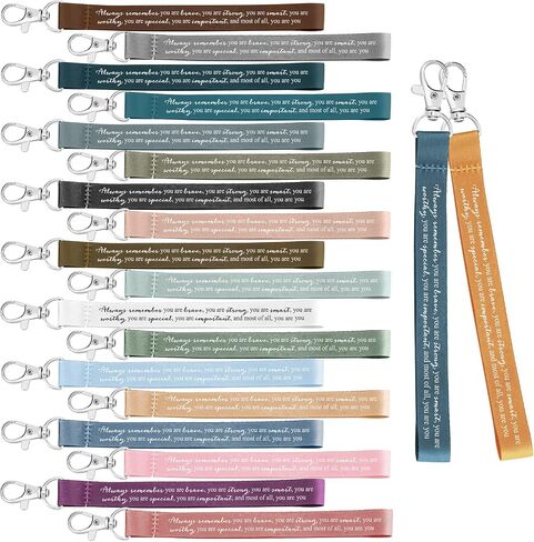 40 Pcs Inspirational Quote Key Chains Motivational Keychains Inspirational Gifts for Women Men Son Girls Boys Teens, As the Picture Shown, about 13 x 1.5 cm/ 5.12 x 0.59 inches in Saudi Arabia