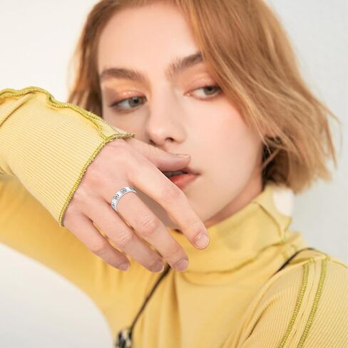 لوتس وورقة مخلب طباعة خاتم فضة الاسترليني الحيوان لطيف القط الكلب خواتم القط الكلب مجوهرات هدايا للنساء الفتيات in Kuwait