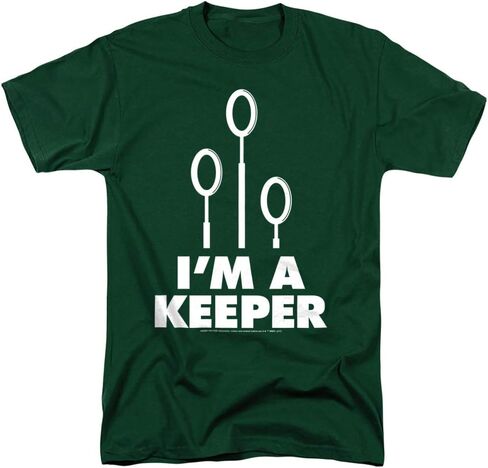Popfunk Classic Harry Potter I'm A Keeper Quidditch T Shirt in Saudi Arabia