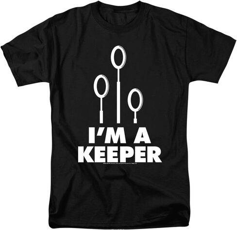Popfunk Classic Harry Potter I'm A Keeper Quidditch T Shirt in Saudi Arabia