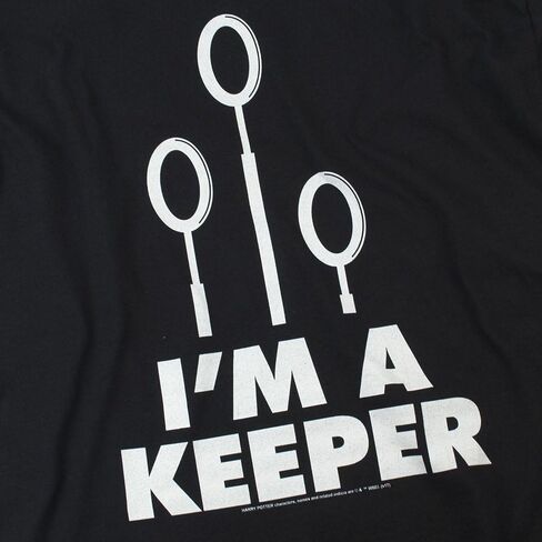 Popfunk Classic Harry Potter I'm A Keeper Quidditch T Shirt in Saudi Arabia