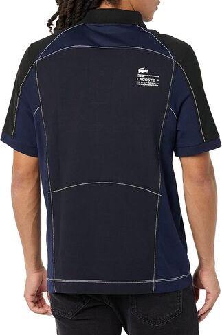 Lacoste Men's Héritage Regular Fit Stretch Mini-piqué Polo in Saudi Arabia