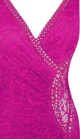 Angel-fashions Women's V Neck Lace Split Ruffled Beading Sheath Wedding Dress in Saudi Arabia