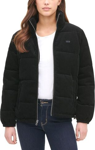 Levi's Women's Zoe Corduroy Puffer Jacket (Standard & Plus Sizes) in Saudi Arabia