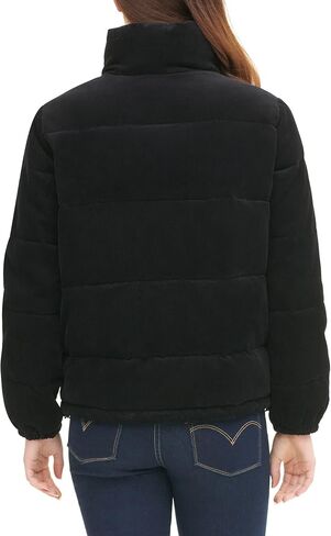 Levi's Women's Zoe Corduroy Puffer Jacket (Standard & Plus Sizes) in Saudi Arabia