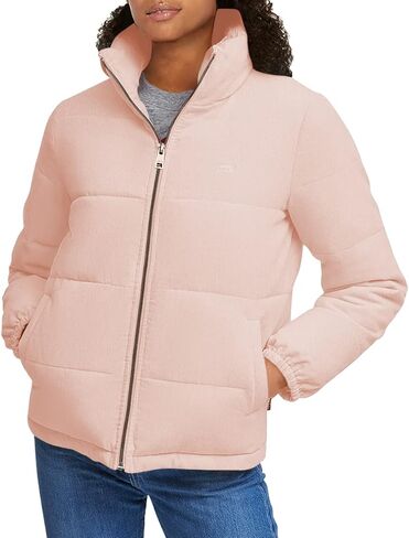 Levi's Women's Zoe Corduroy Puffer Jacket (Standard & Plus Sizes) in Saudi Arabia
