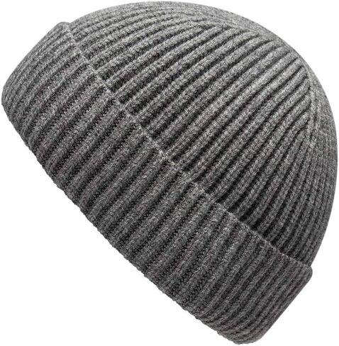MOSNOW Beanie Knit Hats for Men & Women, Knit Cuff Short Fisherman Beanies Cap Daily Beanie for Winter - Warm & Soft in Saudi Arabia