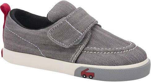 See Kai Run - Wyatt Sneaker for Little Kids, Gray Denim, Toddler 10 in Saudi Arabia