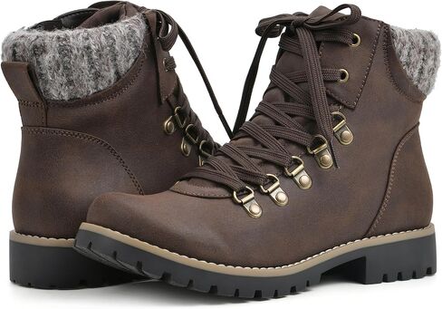 CLIFFS BY WHITE MOUNTAIN Women's Shoes Primed Lugged Lace-Up Ankle Bootie in Saudi Arabia