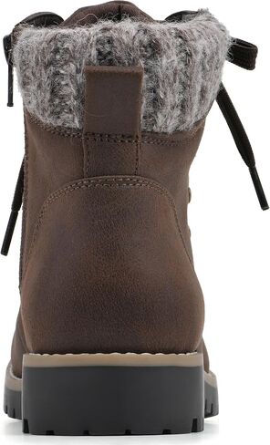 CLIFFS BY WHITE MOUNTAIN Women's Shoes Primed Lugged Lace-Up Ankle Bootie in Saudi Arabia
