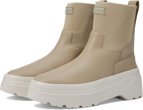 Hunter Womens Explorer Chelsea Flatform Boot Alloy/Cast 7 M in Saudi Arabia