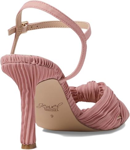 Jewel Badgley Mischka Hydee Pleated Stiletto Sandal in Saudi Arabia