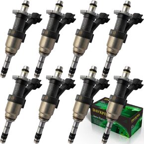 8PCS 12668390 Fuel Injectors Fuel Spray Nozzle For Cheyenne Silverado 1500 2500 Suburban Tahoe, For Sierra 1500 Yukon 5.3L V8 4.3L V6 2014-2018 Replace#FJ1217｜12672368｜12656932｜12668649