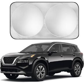 مظلة شمسية للزجاج الأمامي للسيارة متوافقة مع Nissan Rogue 2021-2024 Kicks 2016-2024 Rogue Sport 2017-2022 Sentra 2013-2019 Maxima 2016-2024، درع شمسي لنافذة السيارة الأمامية in Saudi Arabia