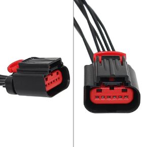 Mass Air Flow (MAF) Sensor Connector Wiring Harnesses Replacement Compatible with Ford F150 F250 E150 E250 E350 Lincoln Mercury