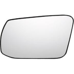 X AUTOHAUX Car Rearview Left Driver Side Mirror Glass Replacement W/Backing Plate Heated White Glass for Nissan Altima Sentra 2013 2014 2015 2016 2017 2018