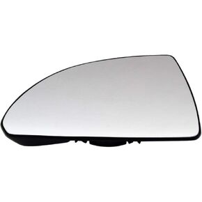 Driver Side Mirror Glass Assembly With Plastic Backing Plate (Non-Heated) Compatible with 2006-2013 Chevrolet Impala, 2014-2016 Impala Limited