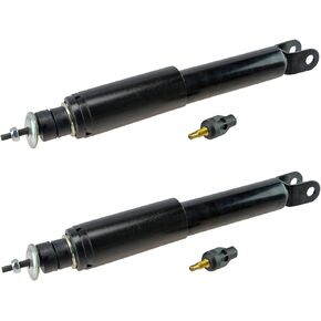 TRQ Front Electronic Shock Absorber Pair Set of 2 LH & RH Side Compatible with Chevy GMC SUV