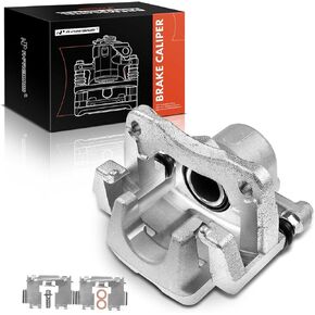 A-Premium Disc Brake Caliper Assembly with Bracket Compatible with Select Toyota Models - RAV4 2006 2007 2008 2009 2010 2011 2012 - Rear Right Passenger Side