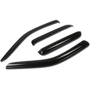 DNA MOTORING WVS-133 4pcs Vent Window Visor Deflector Rain/Sun Guard Compatible with 01-12 Escape / 08-11 Trubute / 05-11 Mariner