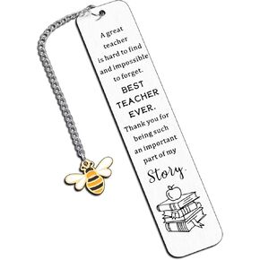 Teacher Appreciation Gifts for Women, Last Day of School Teacher, Teacher Gifts for Women, Teacher Appreciation Gifts Bulk, Teacher Supplies Bookmark,End of Year Teacher Gifts,Teacher Retirement Gifts