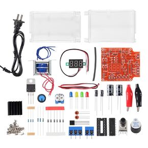 2pcs LM317 DIY Kit Adjustable Regulated Voltage 110V to 1.25V-12.5V Step-Down Power Supply Module PCB Board Electronic Kits