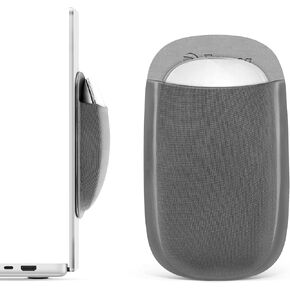Slim Mouse Holder for Laptop, Mouse Pouch/Mouse Sleeve for Laptop, Computer Mouse Holder, Case for Magic Mouse, Reusable Adhesive, No Glue Residue, Compatible with iPad or MacBook