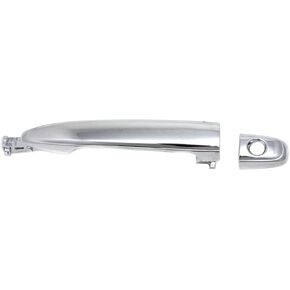 KarParts360 for Toyota 4Runner 2003-2009 Exterior Door Handle Front, Driver Side Chrome | with Key Hole | Trim:All Submodels