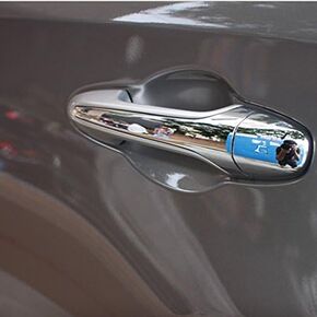 Beautost Fit for Toyota RAV4 2016 2017 2018 Door Handle Cover Trims Chrome ABS