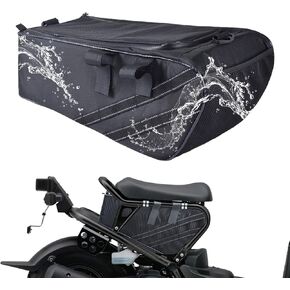 Ruckus Storage Accessories, Under Seat Storage Bag for Ruckus AKA Zoomer 2010-2022 Scooters Water and Tear Resistant 1680D Nylon with Shoulder Straps Luggage Saddle Bag (Black)