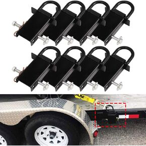 ELITEWILL 8 قطع من الصلب على شكل حرف D مثبتة على شكل حرف D لشاحنات المقطورات المسطحة in Kuwait