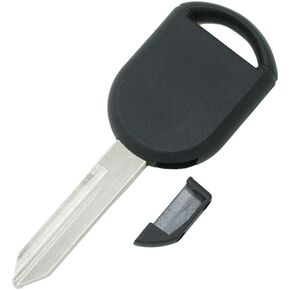Replacement New Key Shell Compatible with Ford Mercury Mazda Lincoln Transponder Ignition Key Case Fob PG727KA