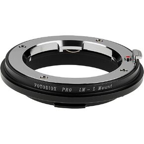 Fotodiox Pro Lens Mount Adapter - Leica M Rangefinder Lens to Leica T (701) and SL/TL (601) Mount Mirrorless Camera Body