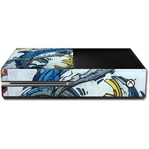 MightySkins Skin Compatible with Microsoft Xbox One - Robo Shark | Protective, Durable, and Unique Vinyl Decal wrap Cover | Easy to Apply, Remove, and Change Styles | Made in The USA
