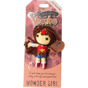 Watchover Voodoo 3-Inch Wonder Girl Keychain - Handcrafted Gift to Bring Good Luck and Positivity Everywhere You Go