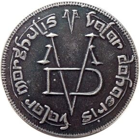 Thick Iron Coin of The Faceless Man