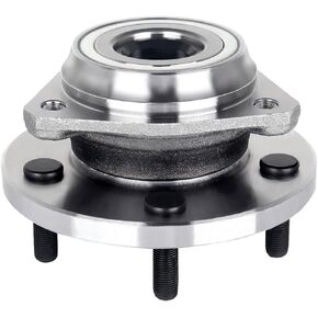 ECCPP Wheel Hub and Bearing Assembly Front 513159 fit 1999-2004 Jeep Grand Cherokee 4.0L 4.7L 5 lugs wheel hub no ABS 3 Bolt Flange