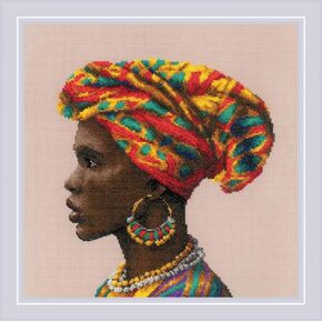RIOLIS Counted Cross Stitch kit 2164 Amazing Women. Africa