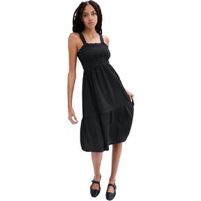 GAP Women's Smocked Midi Dress