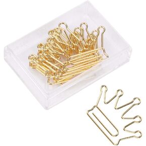 10pcs Crown Shape Paper Clips Bookmark Marking Document Organizing Clip for Office School Stationery Supplies