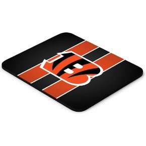Gaming Mouse Pad, Sport Football Mousepad with Non-Slip Rubber Base for Laptop Computer Desktop Game Mat,Fans Gift Orange Stripe Design