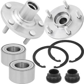 [2-Pack] 930-402K - FRONT Driver and Passenger Side Wheel Hub Bearing Repair Kit Assembly Compatible with 2001-2005 Toyota RAV4