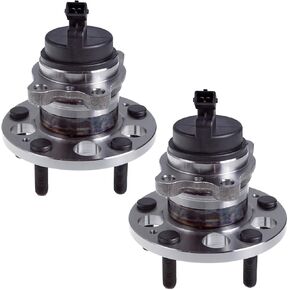 512495 Rear x2 Wheel Hub and Bearing Assembly Compatible With 2014-2019 K-ia Soul, Soul EV # HA590548 52750-B2050