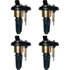 MAS Set of 4 Ignition Coils Pack Compatible with 2004-2006 Chevrolet Colorado GMC Canyon 2006-2008 Isuzu I-280 I-290 I-370 Replacement for UF303 C1395 5C1392 E255 52-1743 GN10114 IC414
