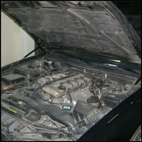 دعامات غطاء محرك السيارة لنيسان سيلفيا S14 1993-1998 200SX 240SX بدون حفر غطاء محرك السيارة يدعم مخمدات الغاز الينابيع مجموعة كاملة ضمان لمدة عامين أسود عادي in Kuwait